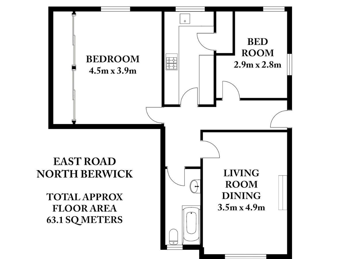 East Road Apartment North Berwick Εξωτερικό φωτογραφία